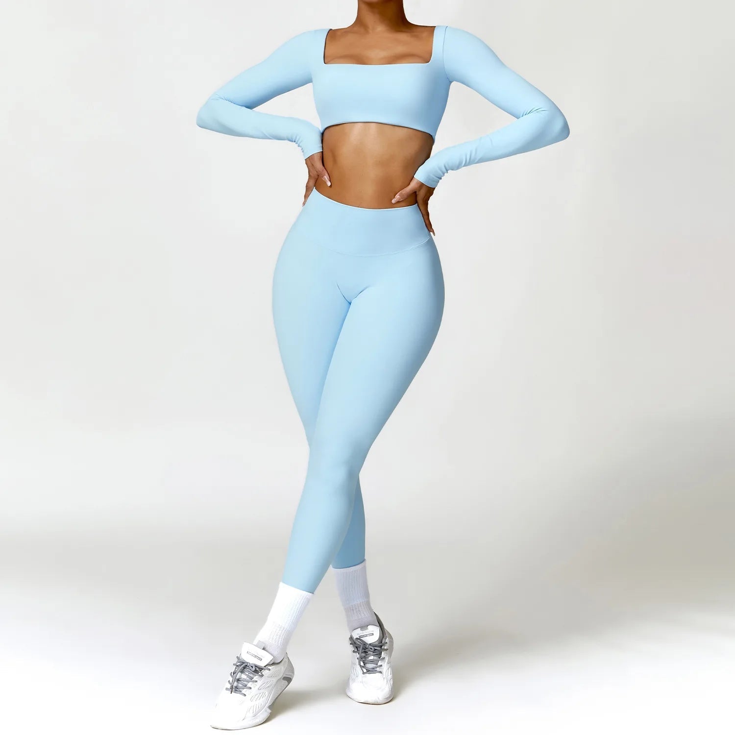 Women Tracksuit Yoga Set 2PCS 